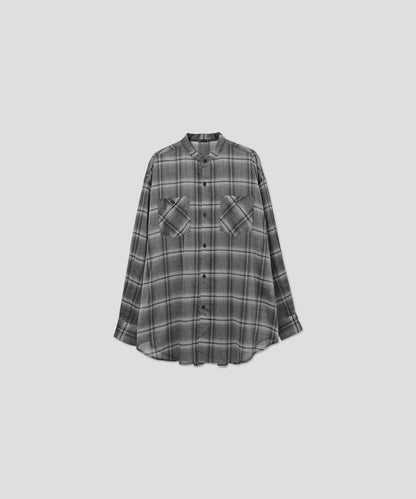 SHEER CHECK OVER SHIRTS / MIL26HBL3157