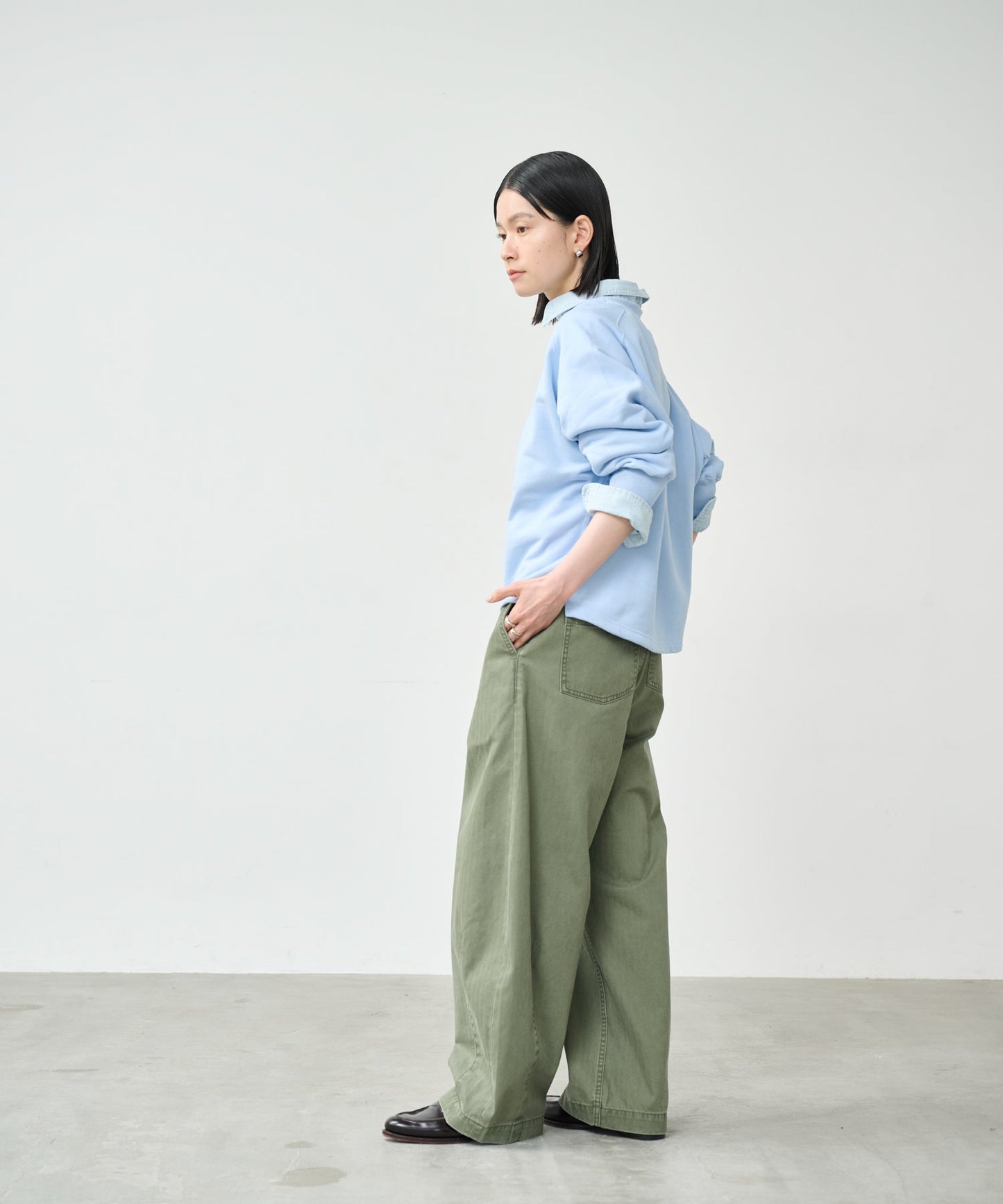 8th SLEEVE SWEAT SHIRTS / MIL26HCS3473