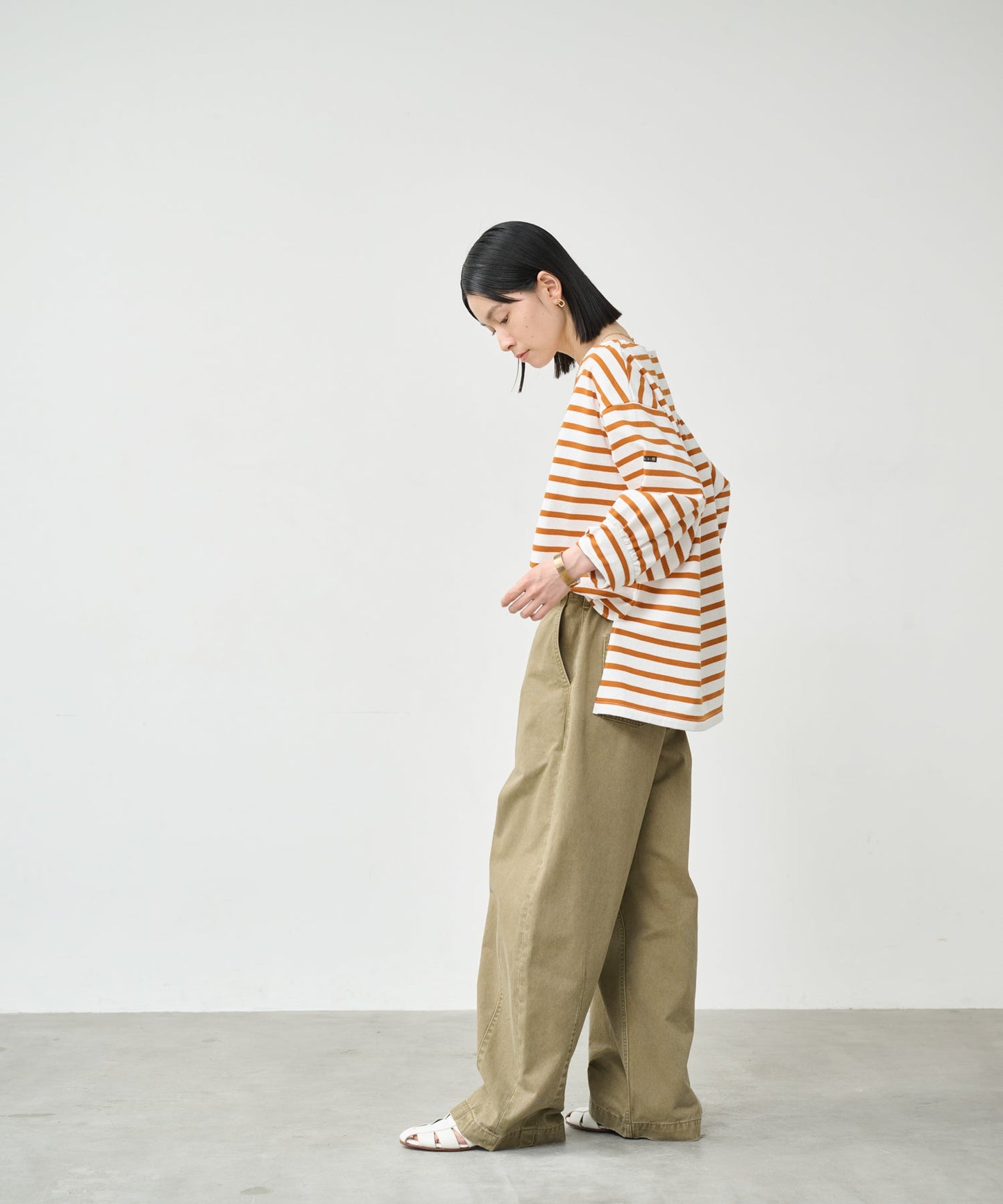TWIST CUFFS BASQUE SHIRTS / MIL26HCS3476