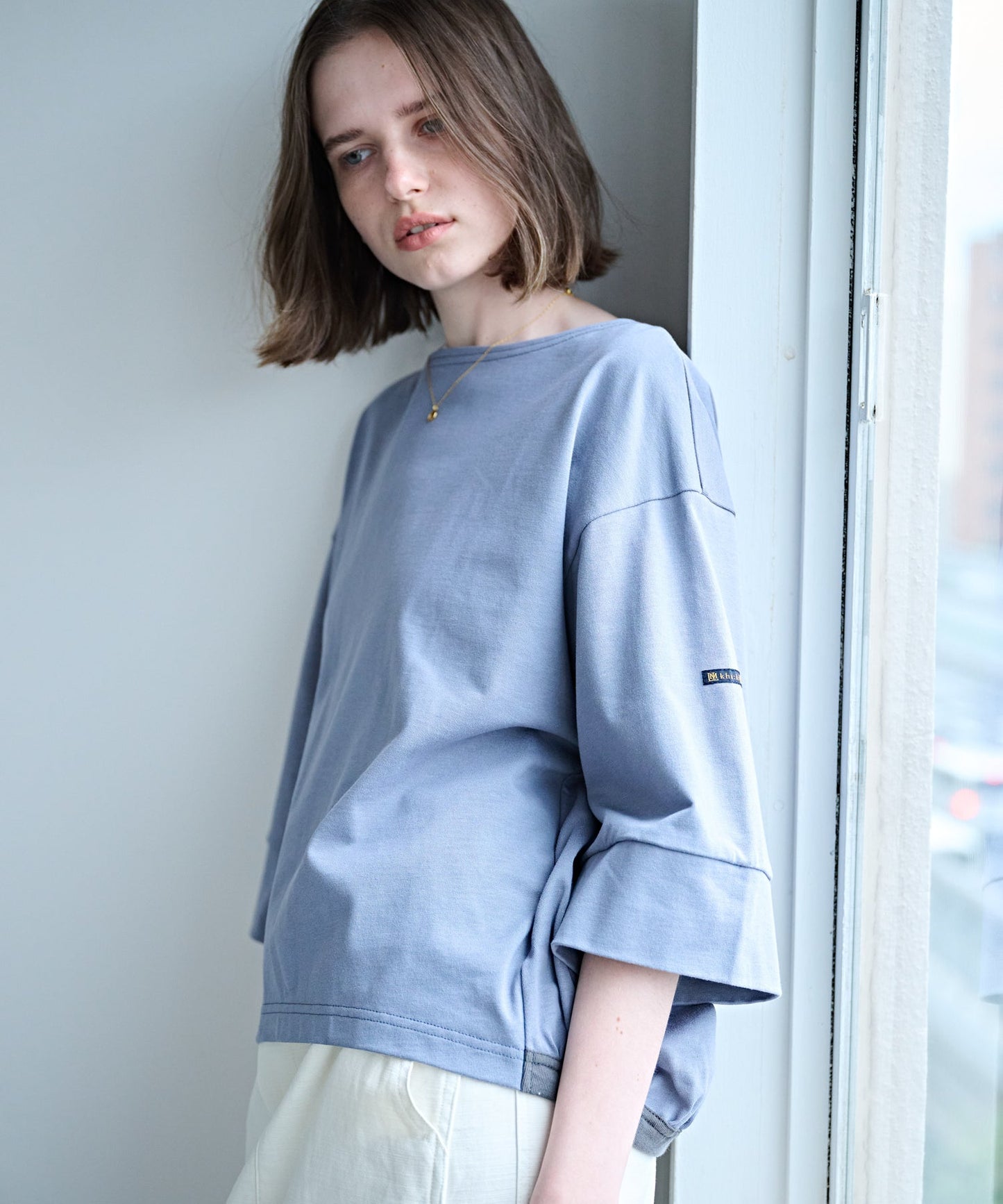 BACK HEM LINE BASQUE SHIRTS / MIL26HCS3477