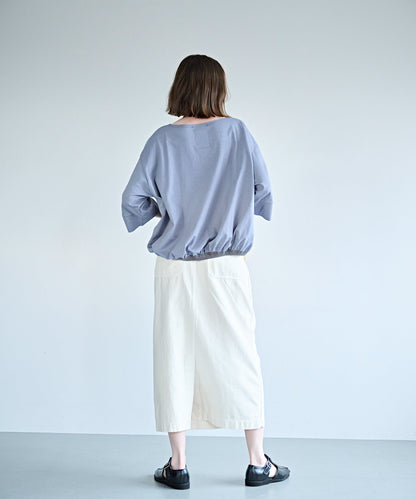 BACK HEM LINE BASQUE SHIRTS / MIL26HCS3477