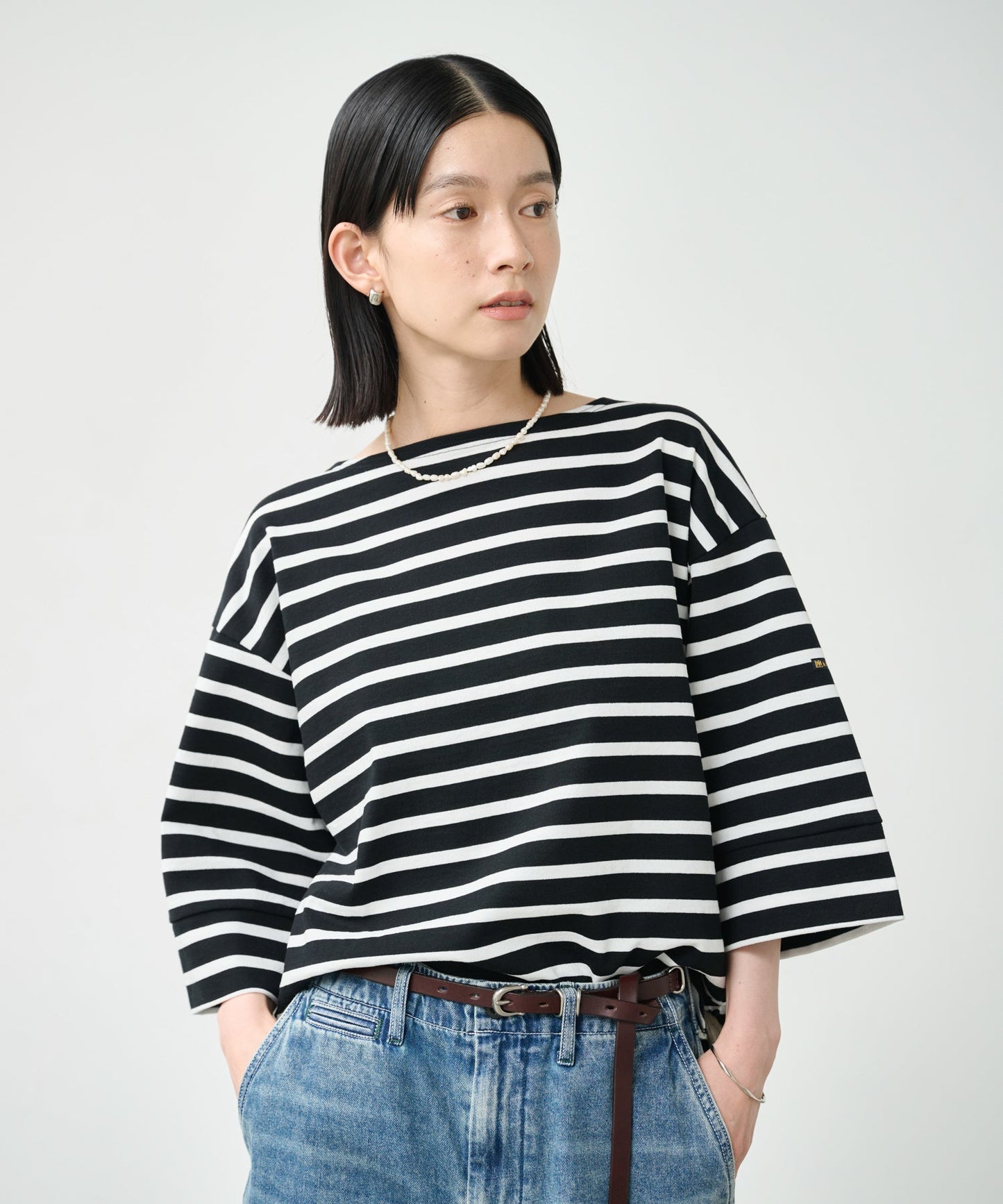 BACK HEM LINE BASQUE SHIRTS / MIL26HCS3477