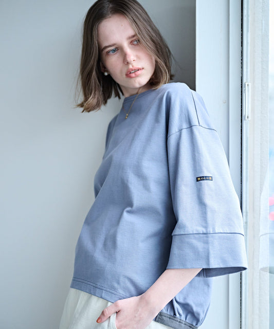 BACK HEM LINE BASQUE SHIRTS / MIL26HCS3477