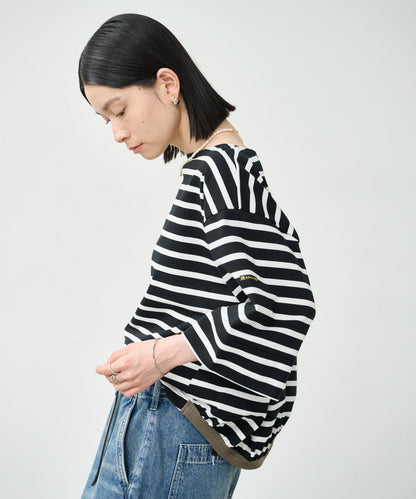 BACK HEM LINE BASQUE SHIRTS / MIL26HCS3477
