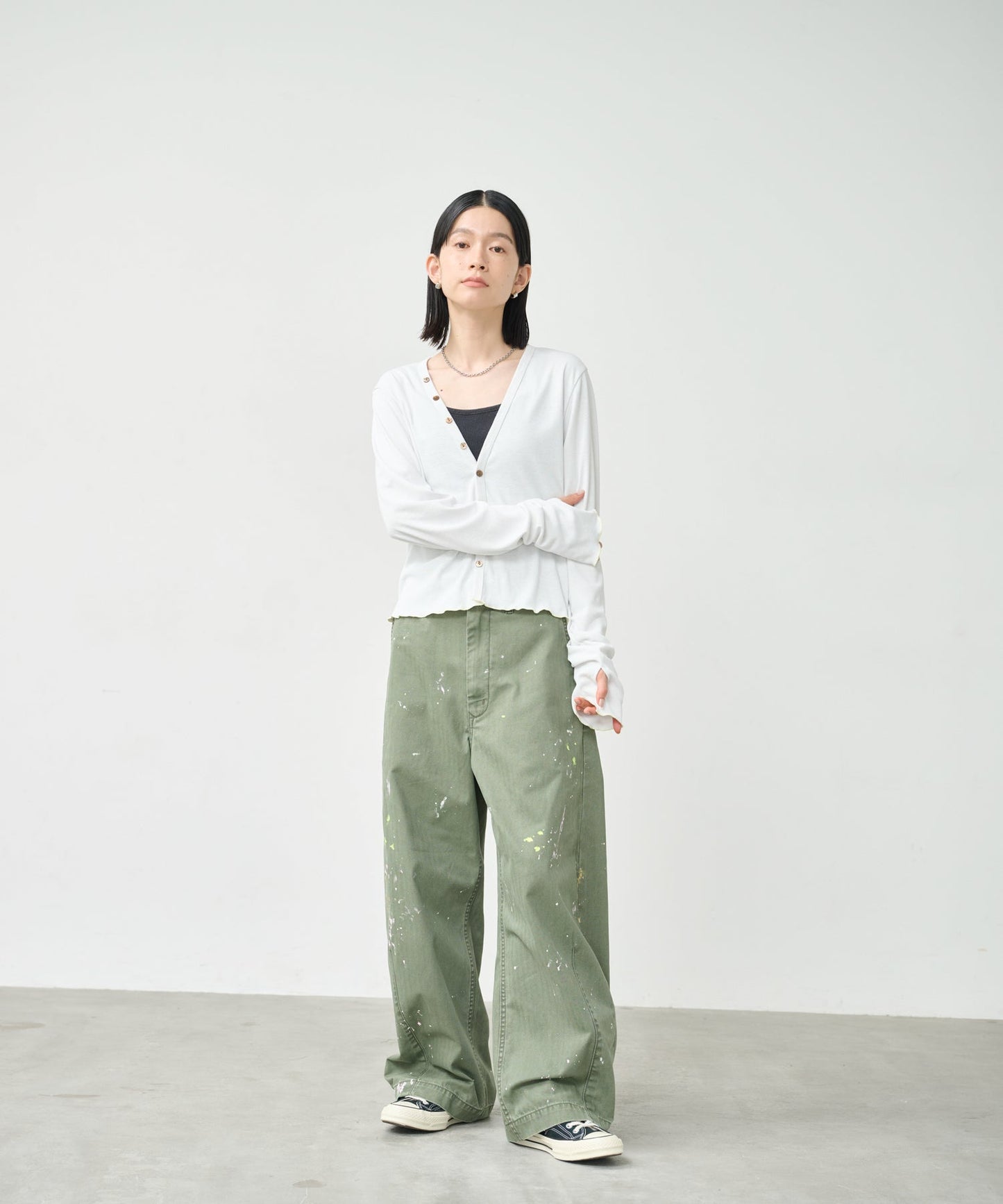 UTILITY CARDIGAN / MIL26HCS3478