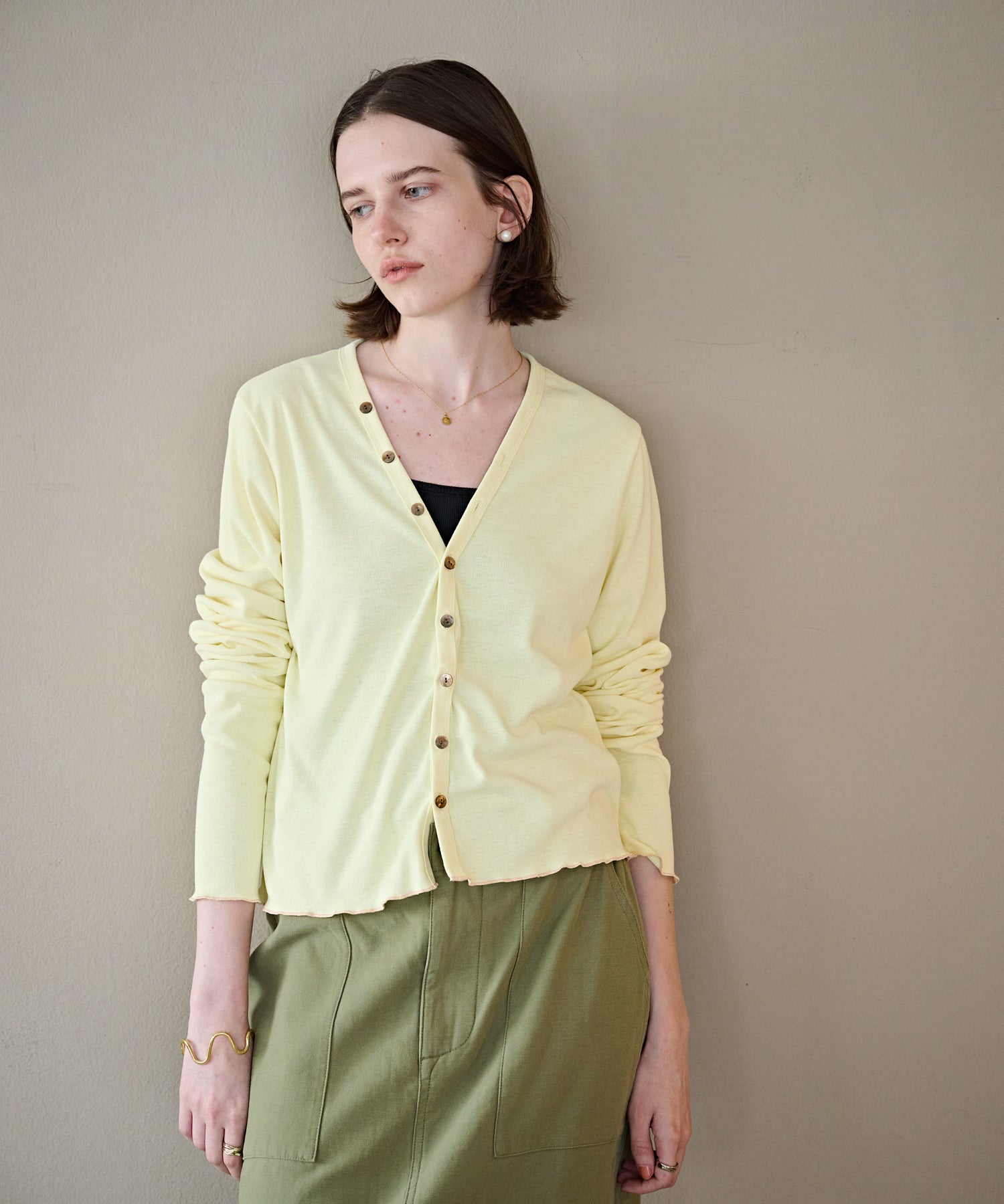 UTILITY CARDIGAN / MIL26HCS3478 – KHA:KI