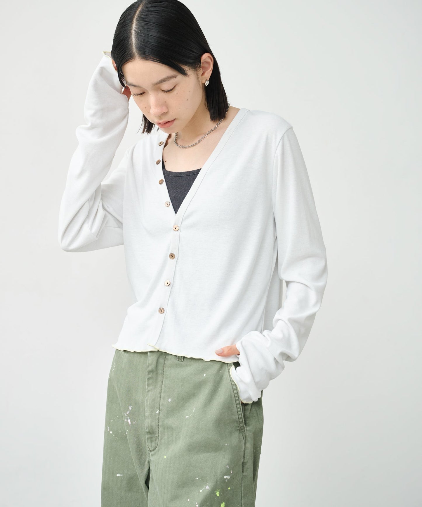 UTILITY CARDIGAN / MIL26HCS3478
