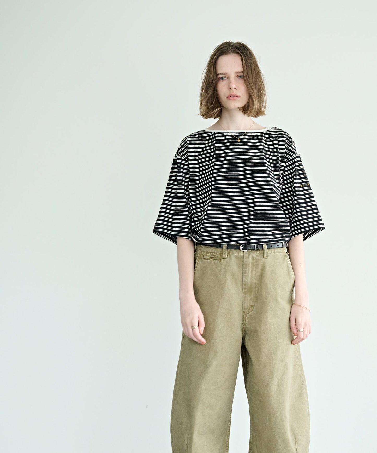 MULTI STRIPED TOP / MIL26HCS3481