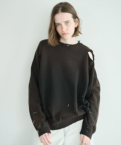 DAMEGE & PAINT SWEAT SHIRTS / MIL26HCS3485