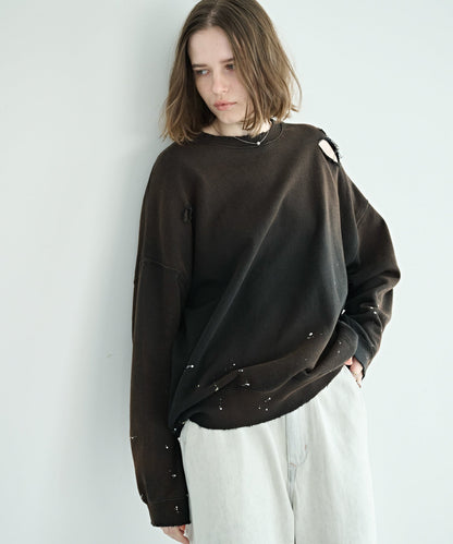 DAMEGE & PAINT SWEAT SHIRTS / MIL26HCS3485