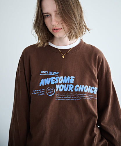 7th TEE -AWESOME YOUR CHOICE- / MIL26HCS3488