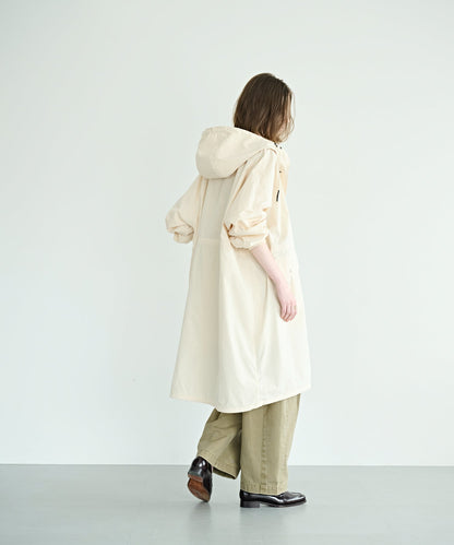 LIGHT RIP HOODED COAT / MIL26HJK3246