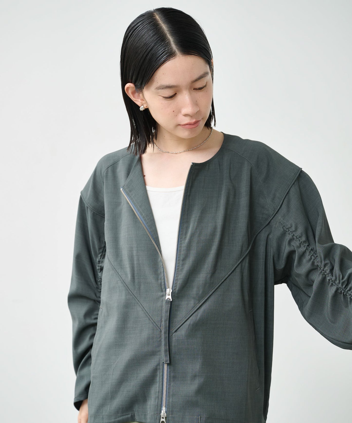 DRAWSTRINGS JACKET / MIL26HJK3247