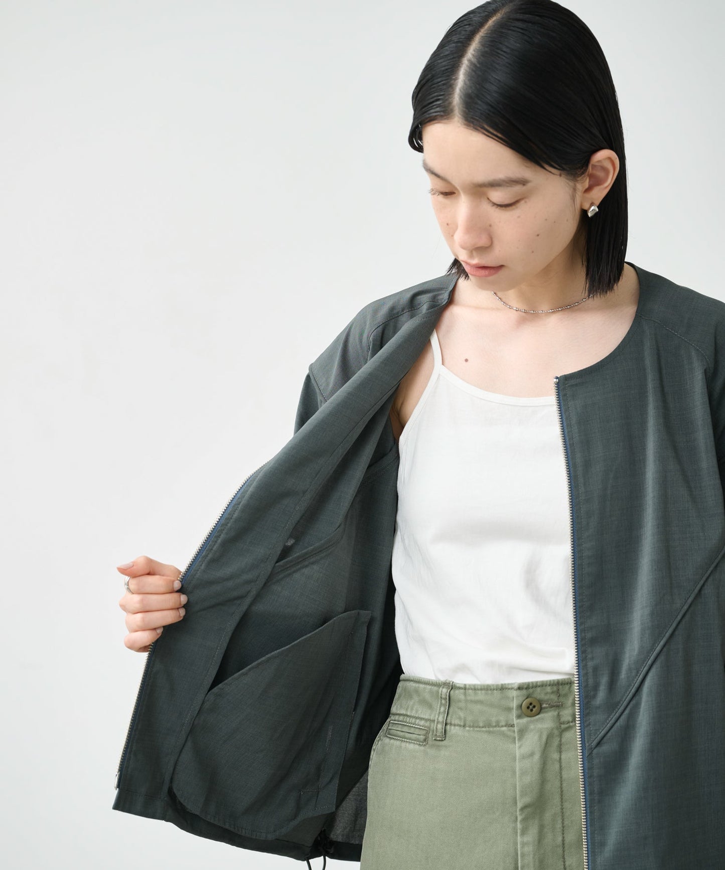 DRAWSTRINGS JACKET / MIL26HJK3247