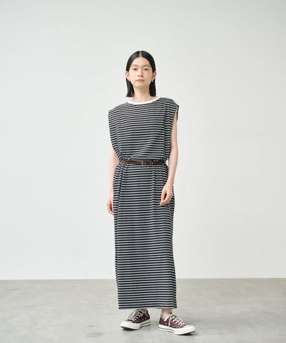 MULTI STRIPED DRESS / MIL26HOP3104