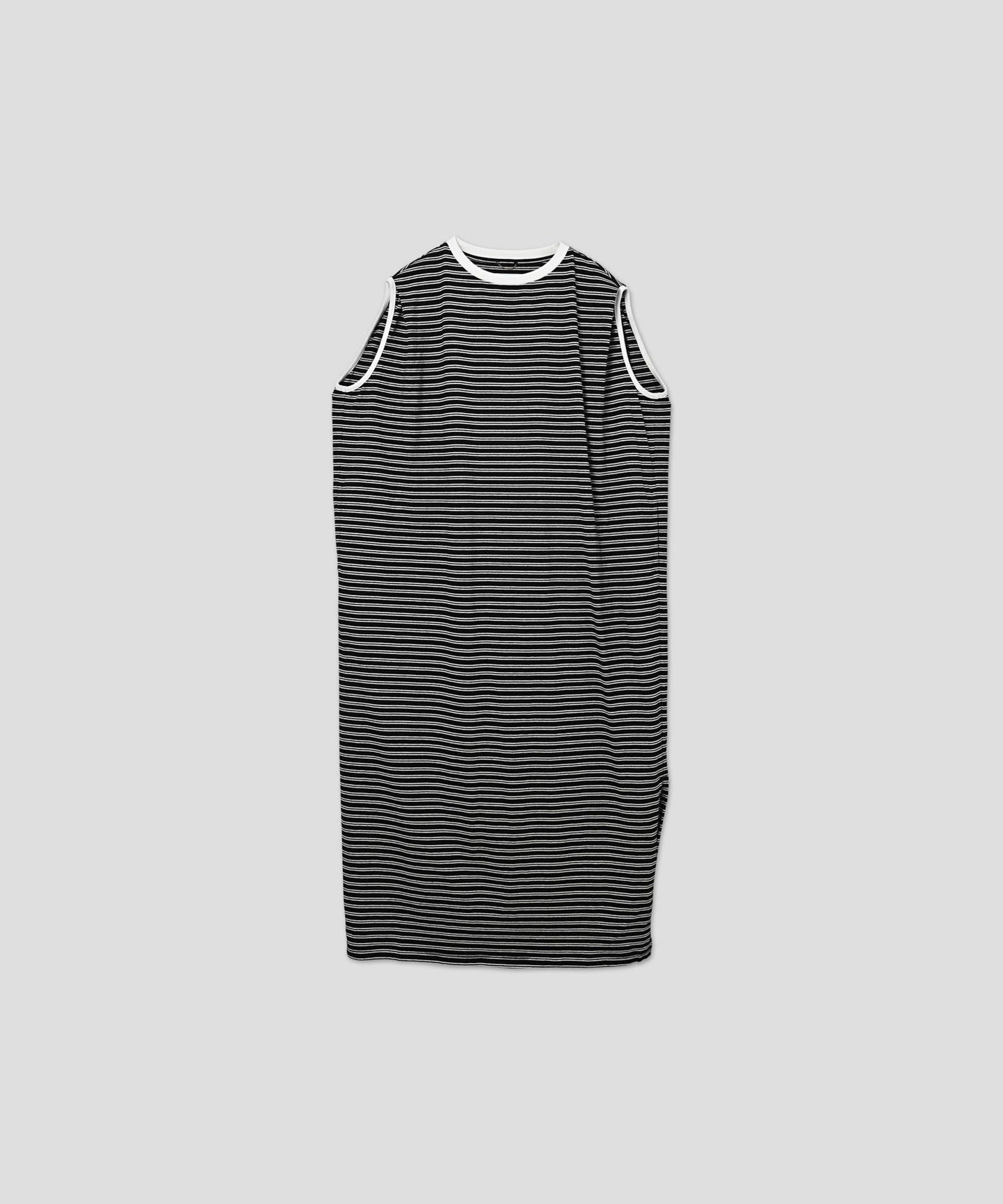 MULTI STRIPED DRESS / MIL26HOP3104