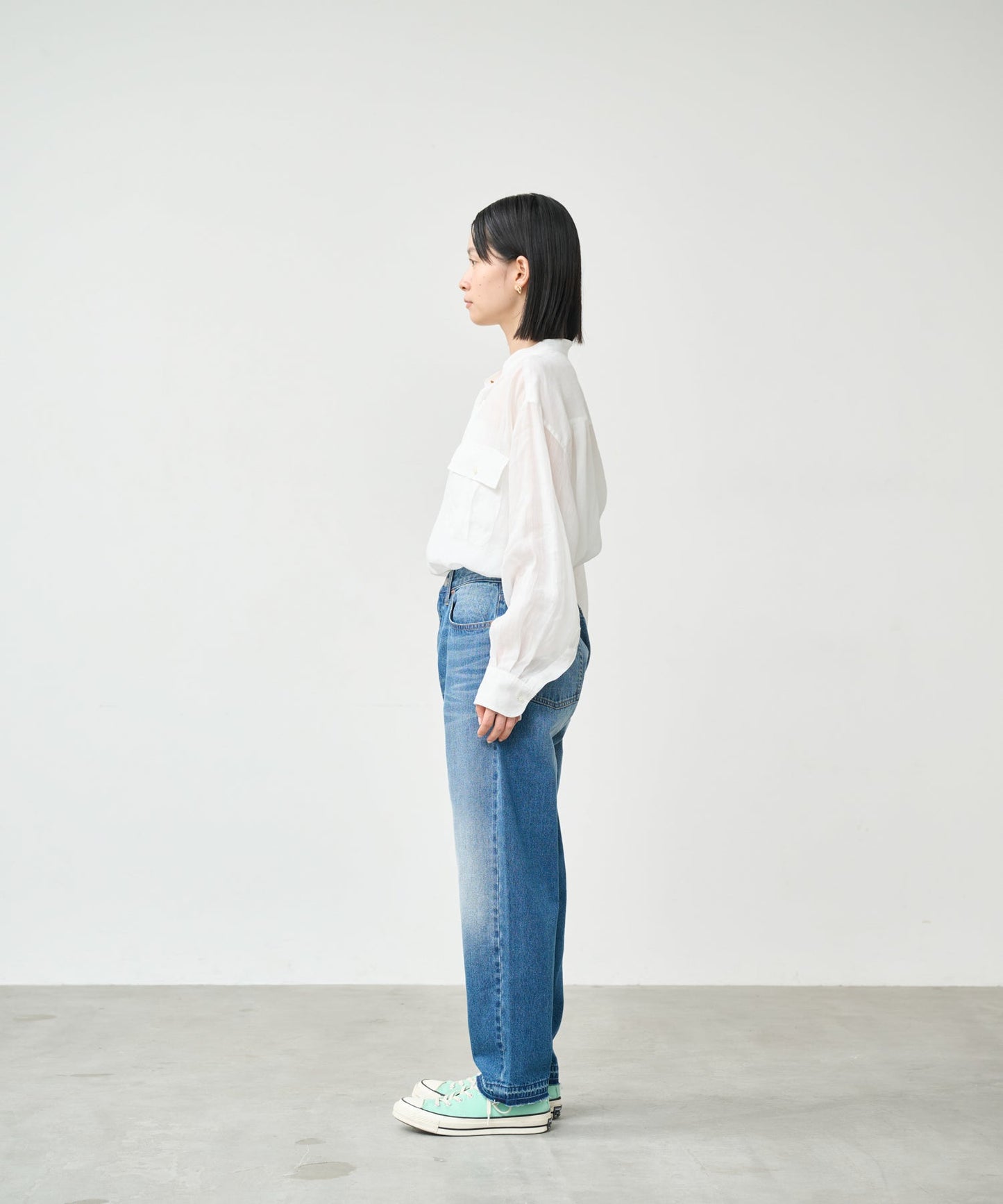 MIDRISE TAPERD DENIM / MIL26HPT3246