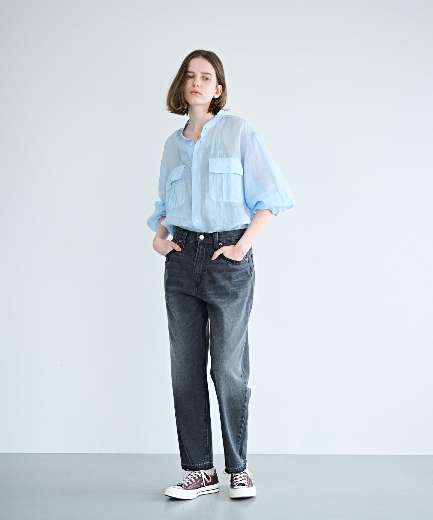 MIDRISE TAPERD DENIM / MIL26HPT3246