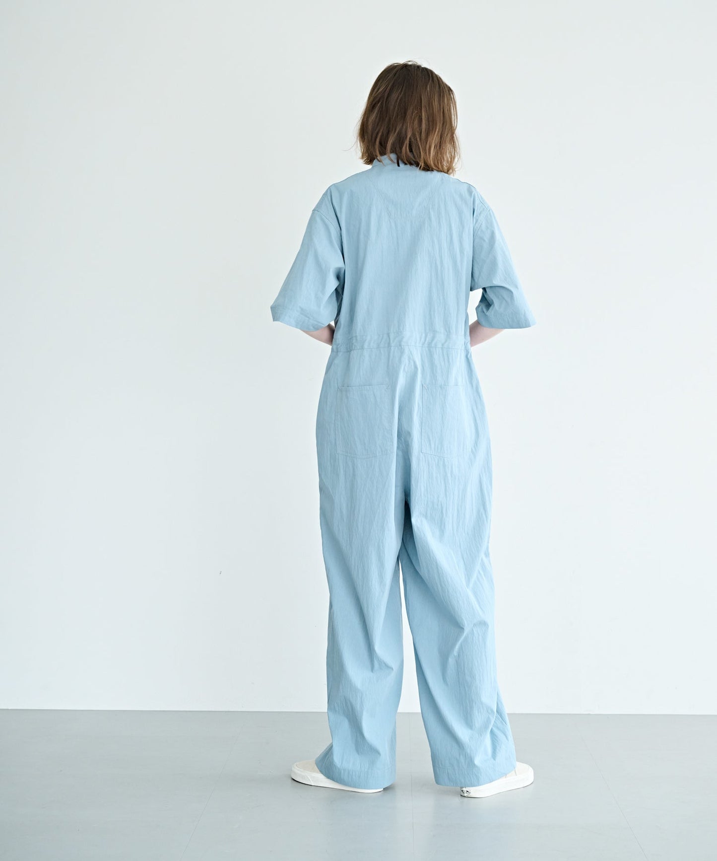 HALF SLEEVE JUMPSUIT / MIL26HPT3247