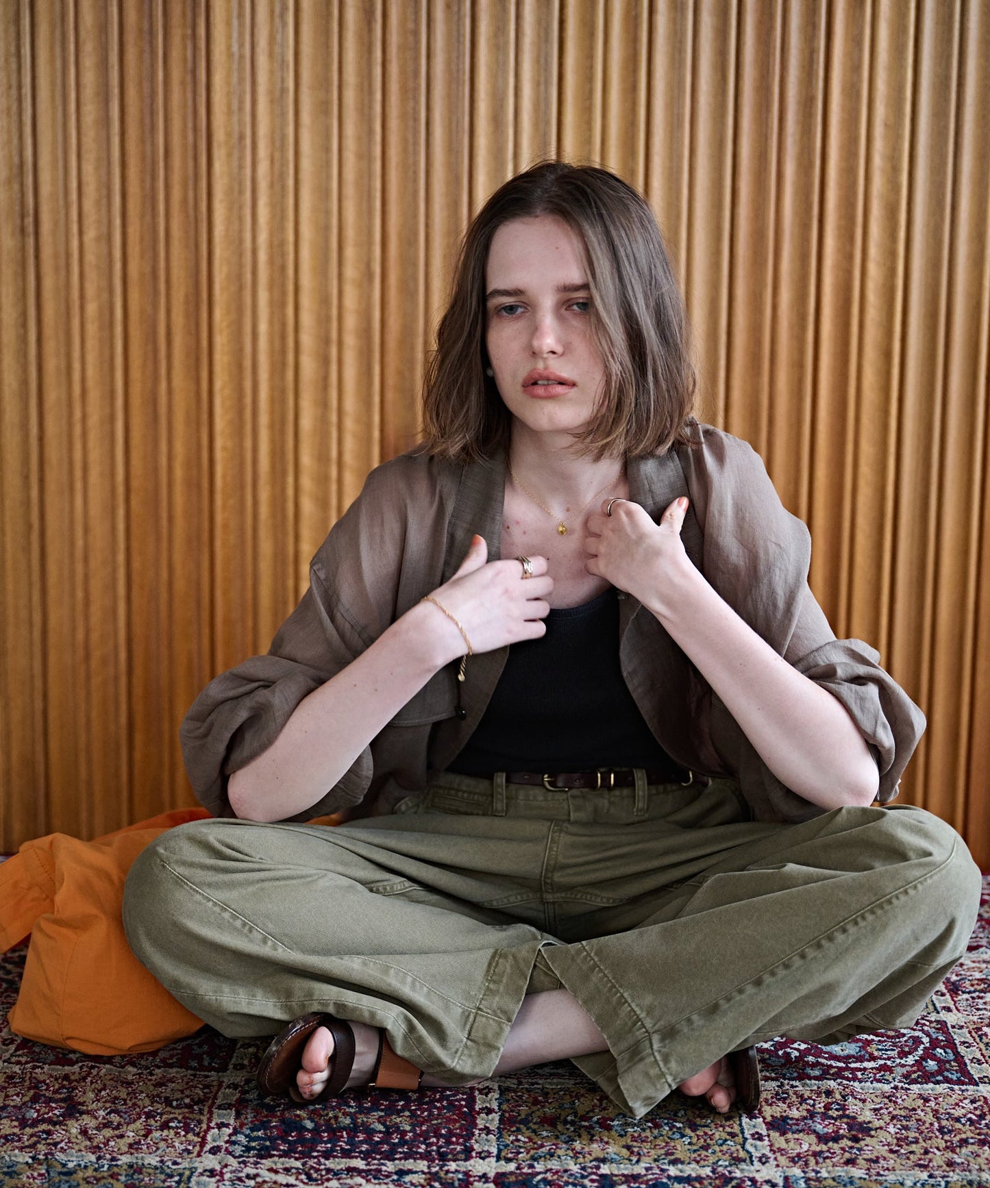 OVAL WIDE TROUSERS / MIL26HPT3250