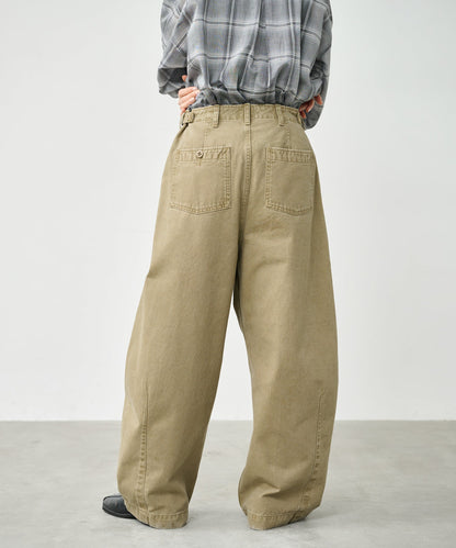 OVAL WIDE TROUSERS / MIL26HPT3250