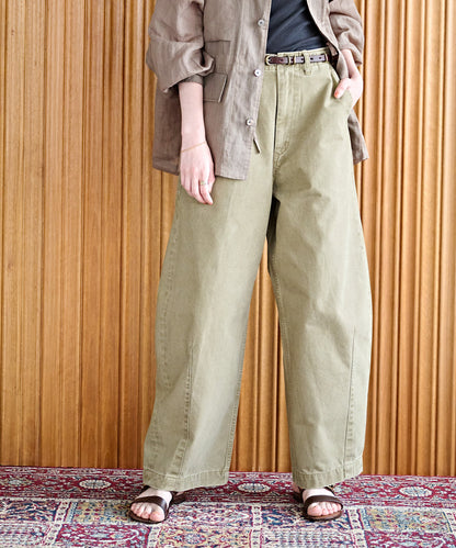 OVAL WIDE TROUSERS / MIL26HPT3250