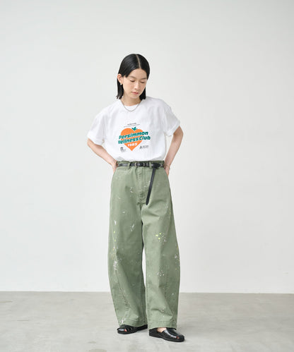 PAINT OVAL WIDE TROUSERS / MIL26HPT3251