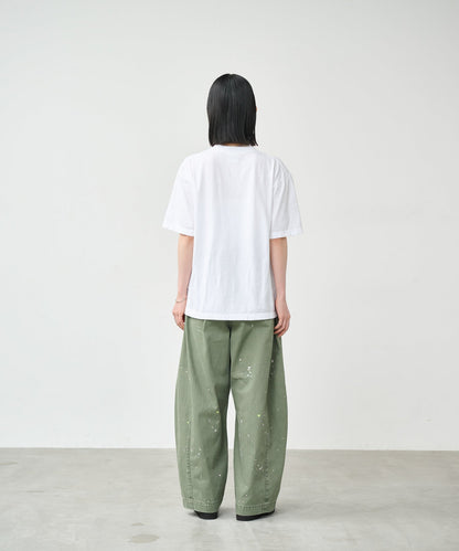 PAINT OVAL WIDE TROUSERS / MIL26HPT3251