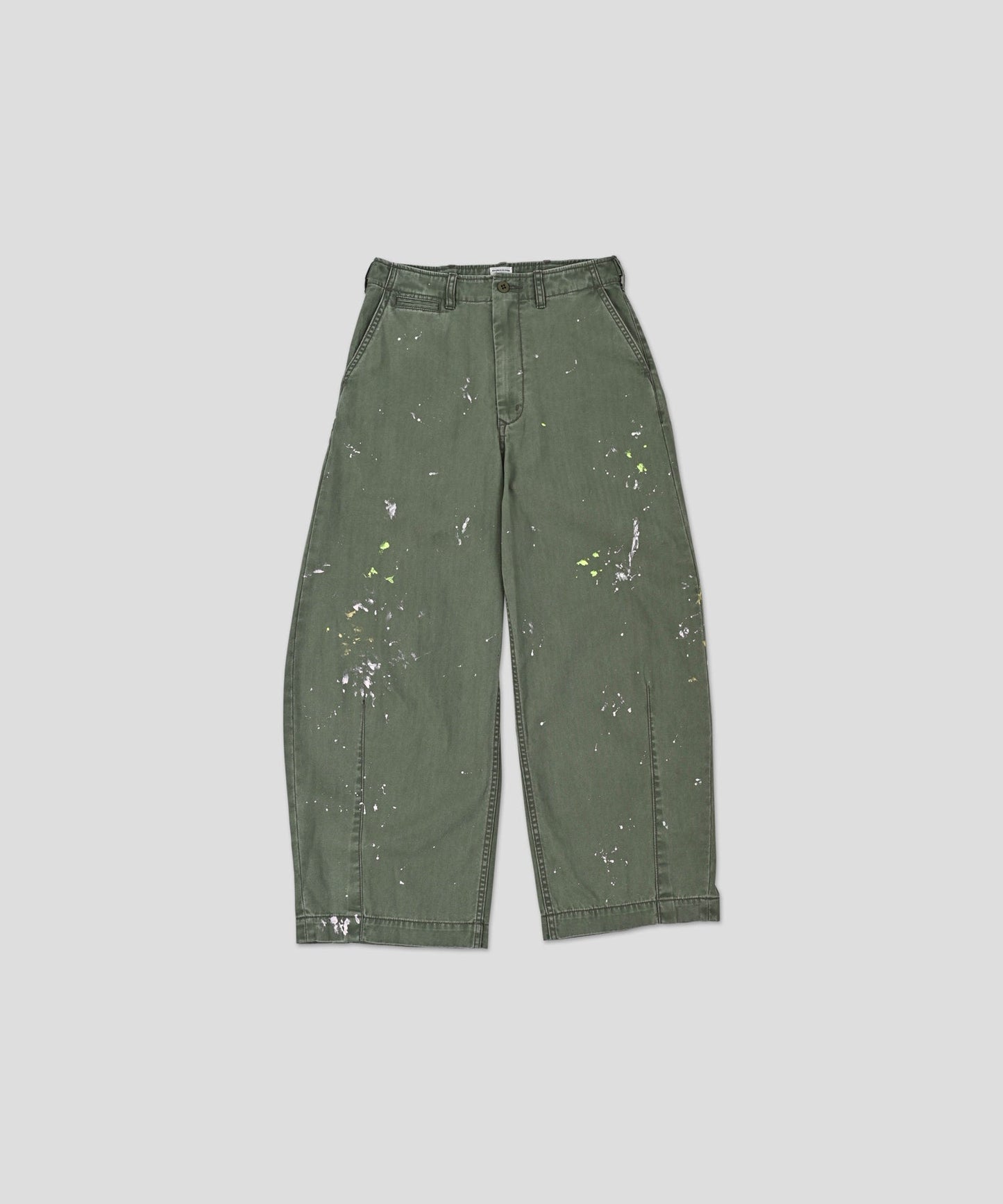 PAINT OVAL WIDE TROUSERS / MIL26HPT3251
