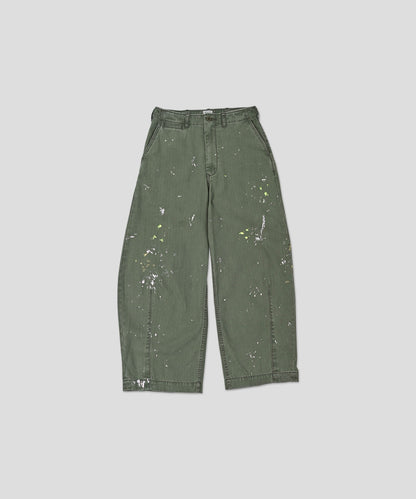 PAINT OVAL WIDE TROUSERS / MIL26HPT3251