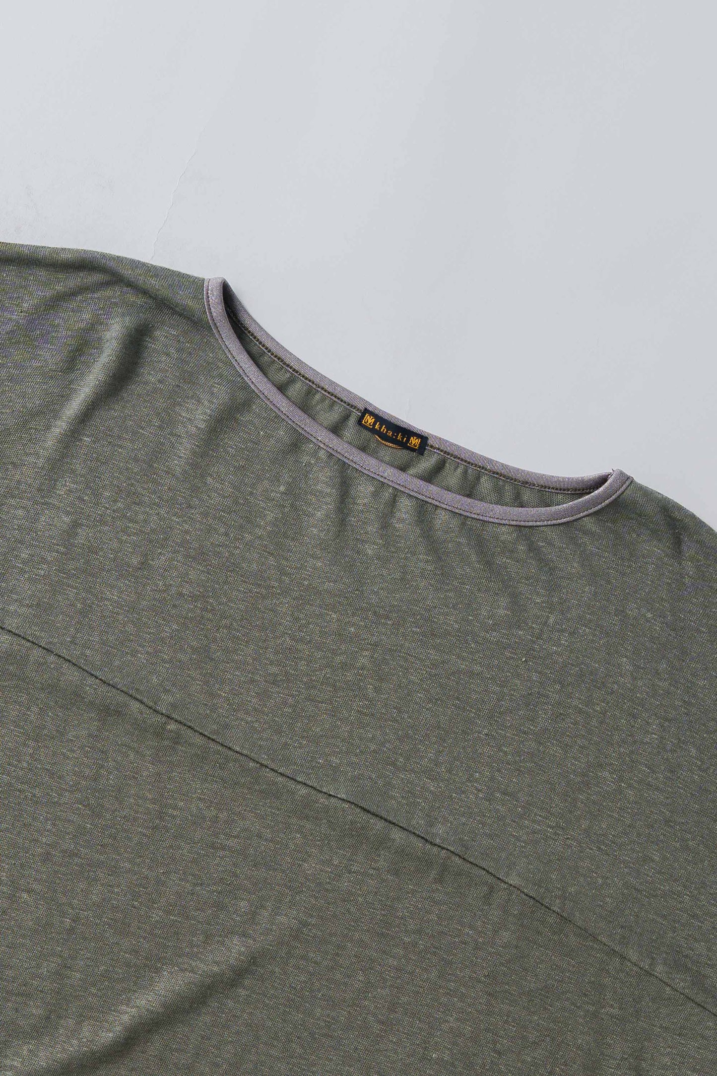 LINEN LINE SLEEVE TOP / MIL26SCS3491