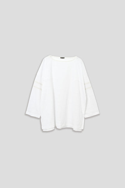 LINEN LINE SLEEVE TOP / MIL26SCS3491