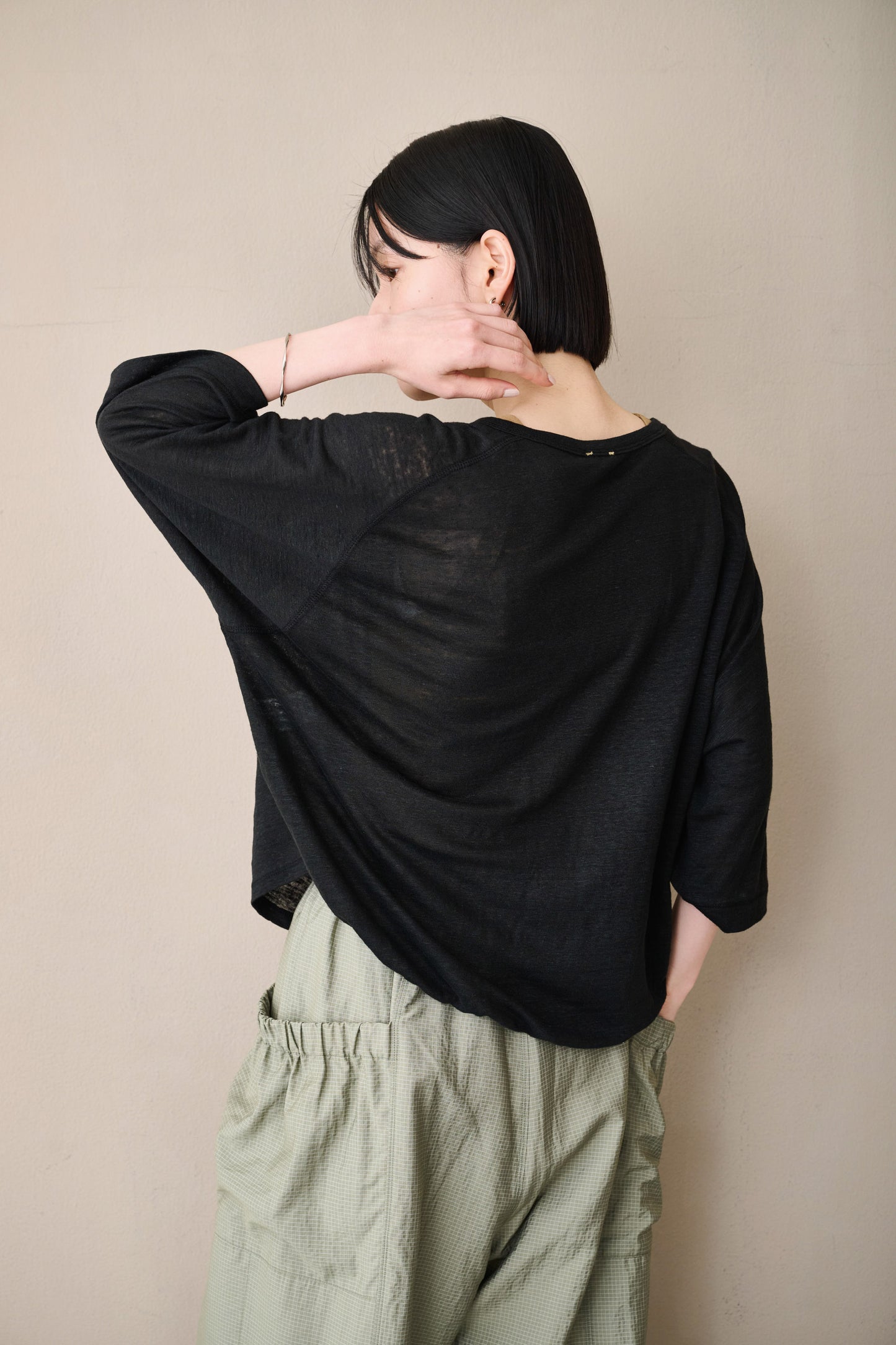 LINEN 11B CARDIGAN / MIL26SCS3492