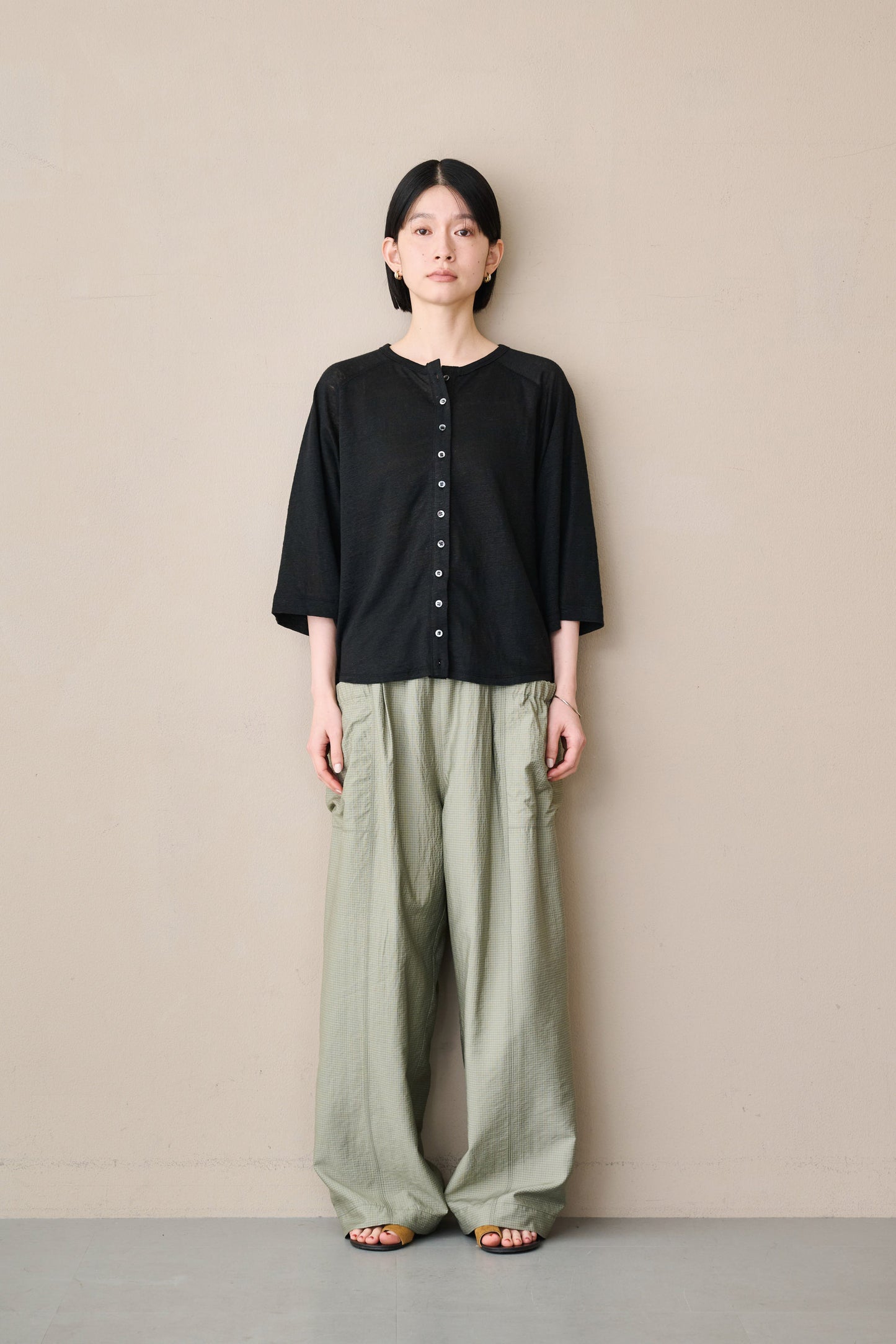 LINEN 11B CARDIGAN / MIL26SCS3492