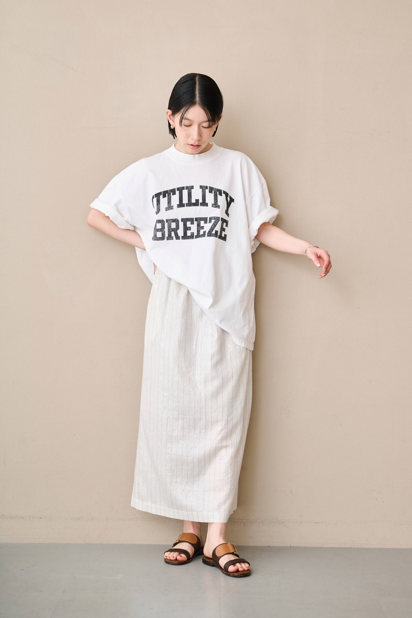 WIDE TEE -UTILITY BREEZE- / MIL26SCS3498