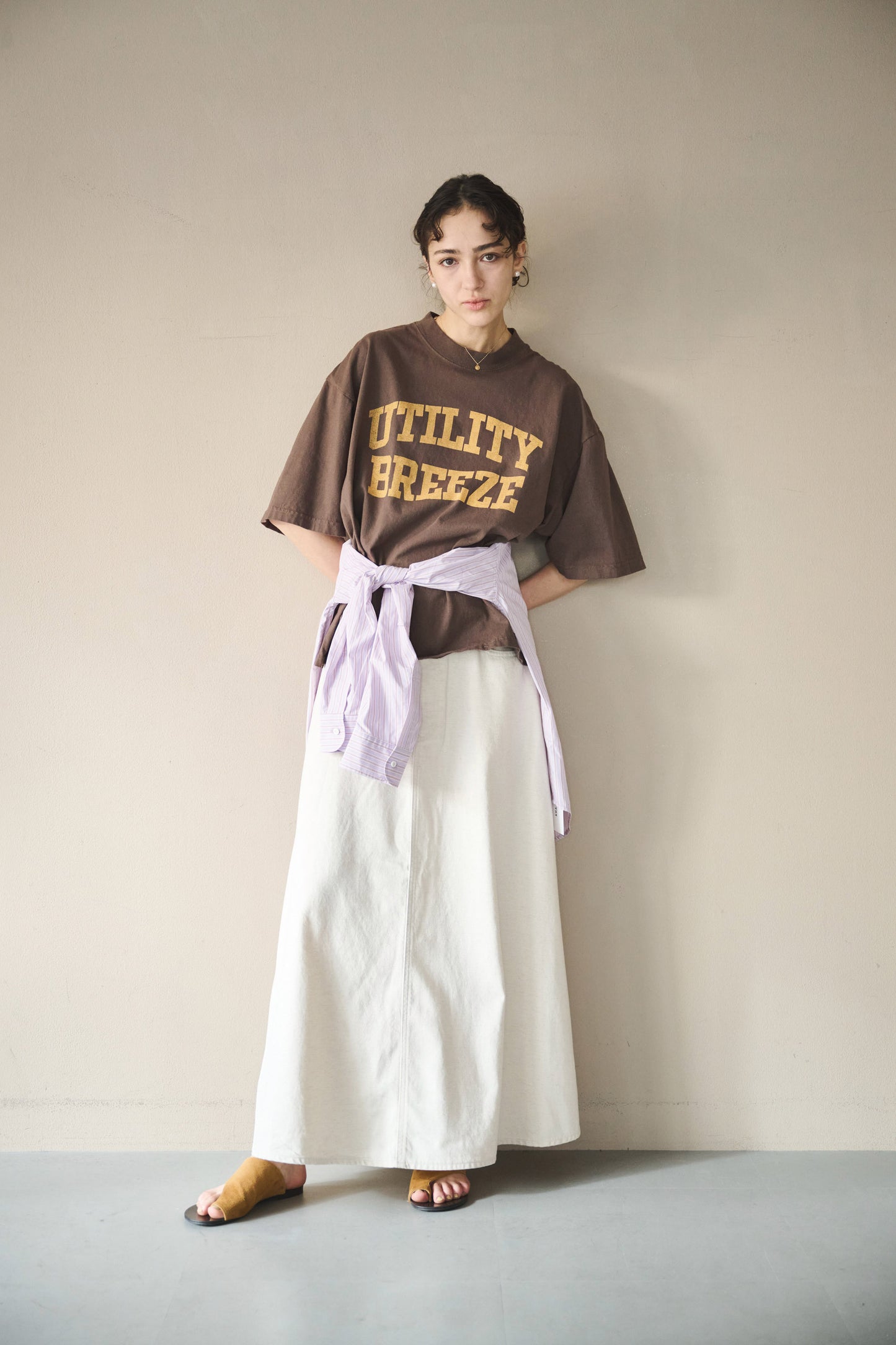 WIDE TEE -UTILITY BREEZE- / MIL26SCS3498
