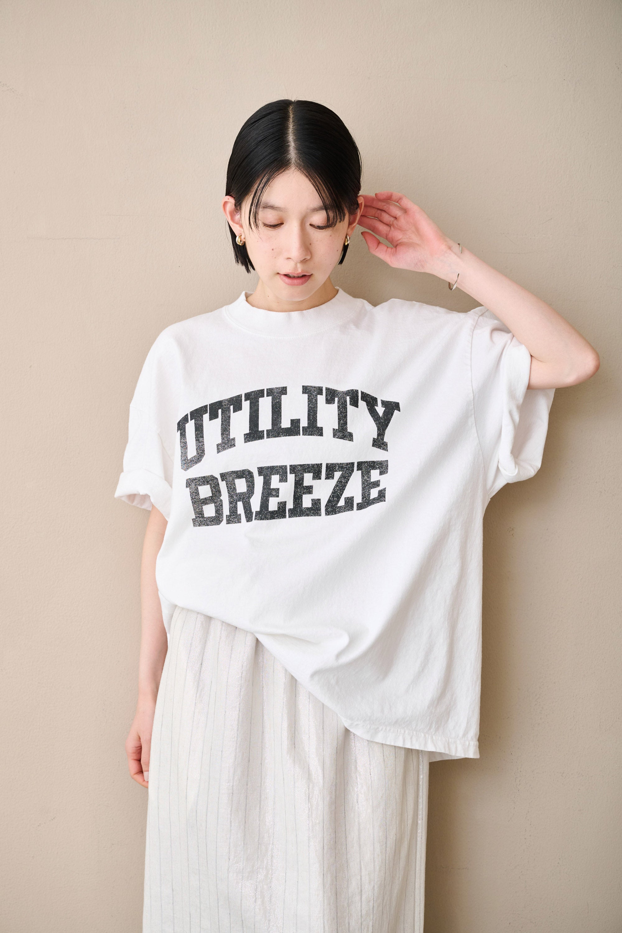 WIDE TEE -UTILITY BREEZE- / MIL26SCS3498 – KHA:KI