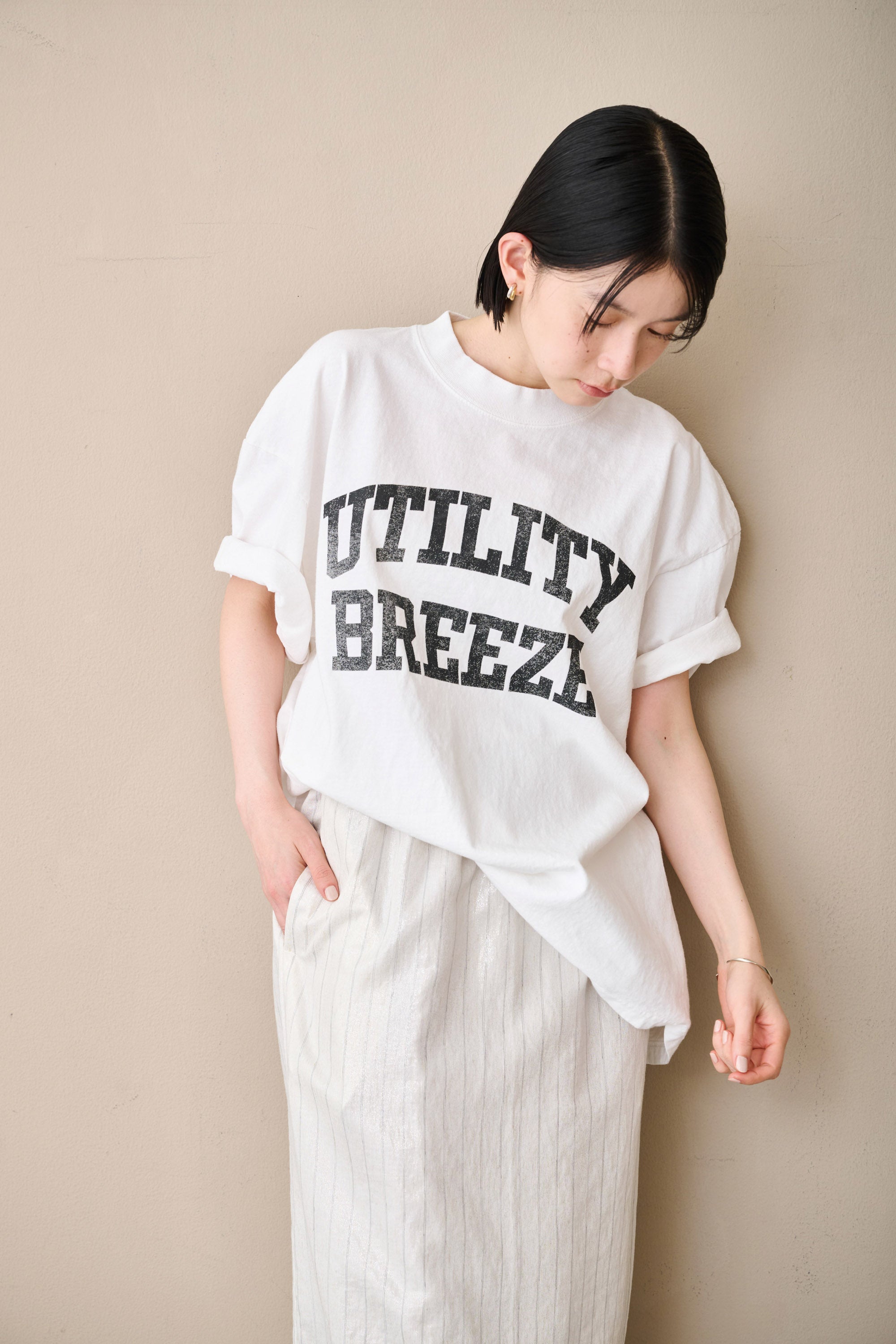 WIDE TEE -UTILITY BREEZE- / MIL26SCS3498 – KHA:KI