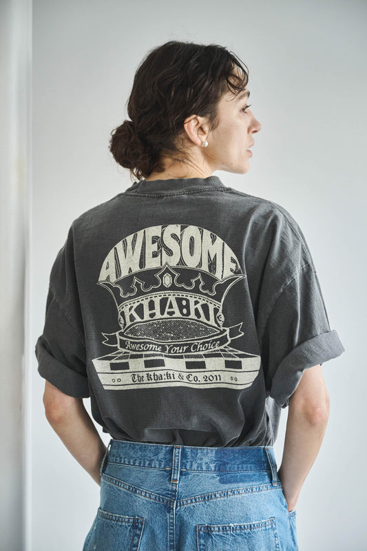 WIDE TEE -AWESOME- / MIL26SCS3499