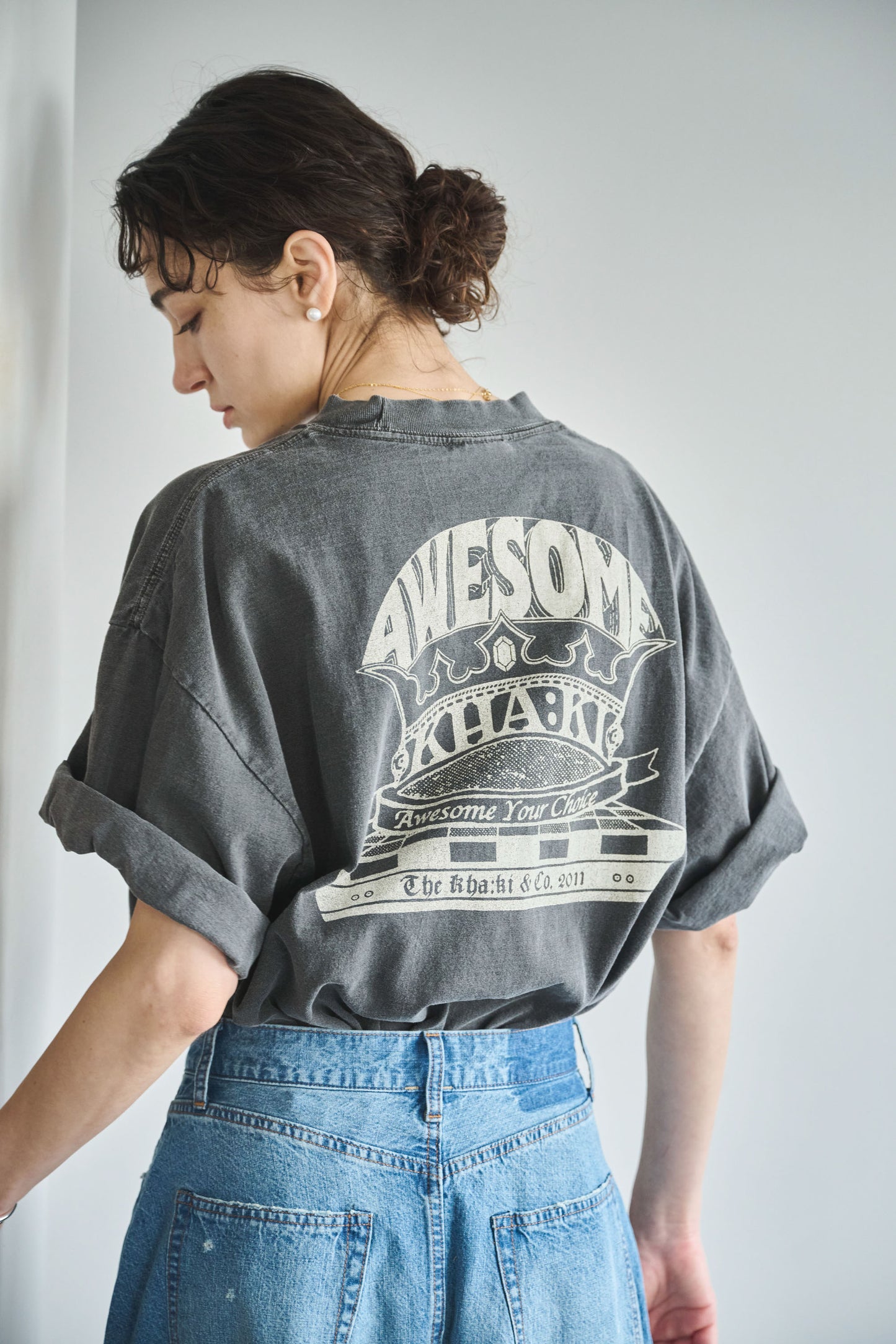 WIDE TEE -AWESOME- / MIL26SCS3499