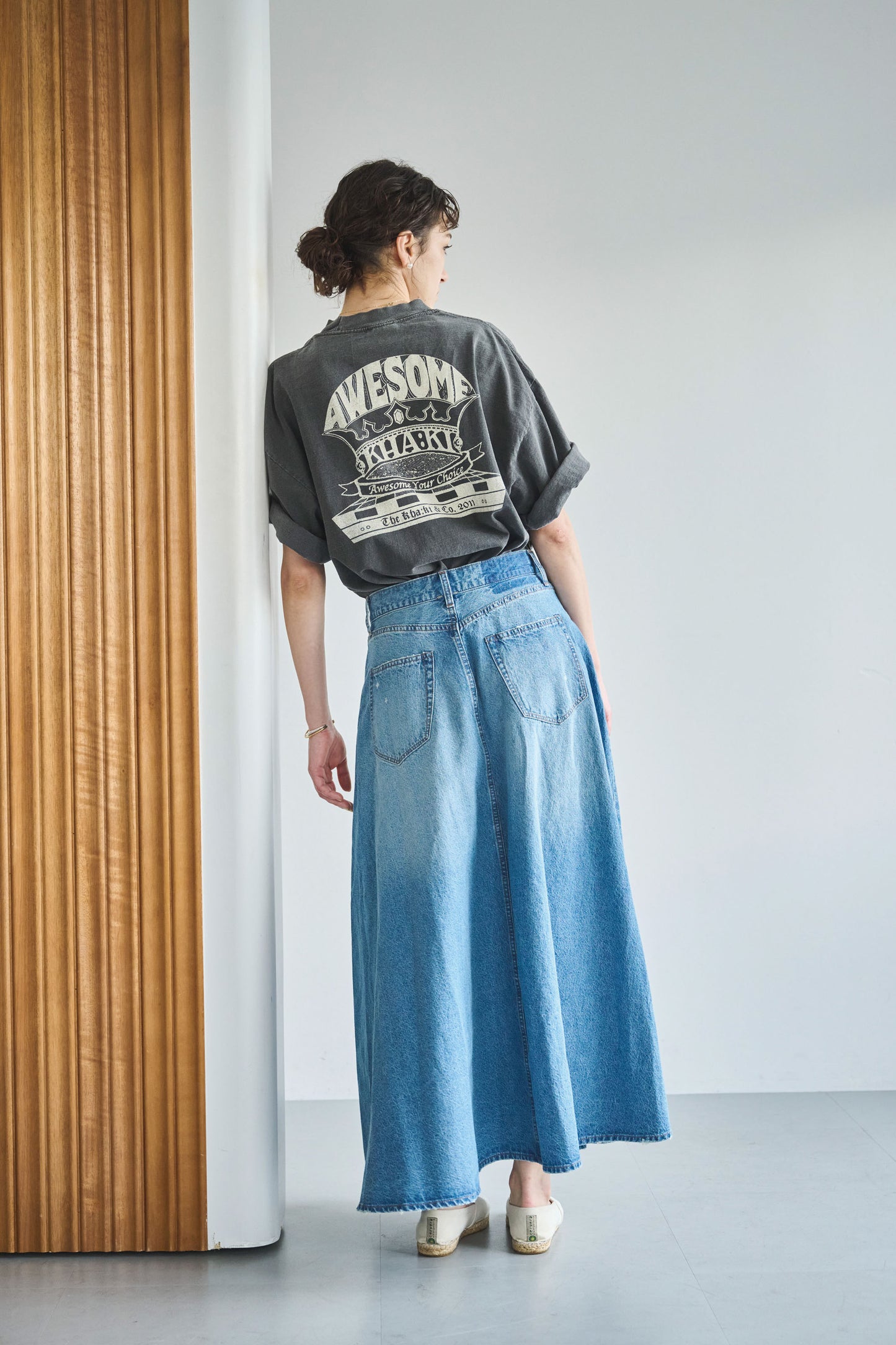 WIDE TEE -AWESOME- / MIL26SCS3499
