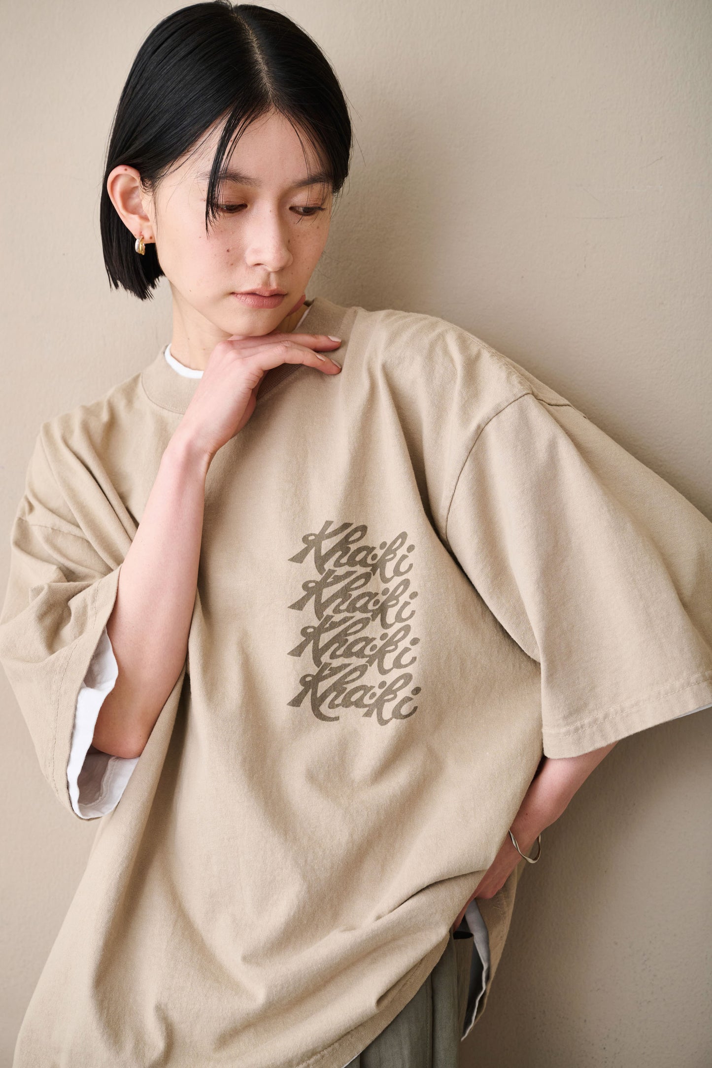 WIDE TEE -AWESOME- / MIL26SCS3499