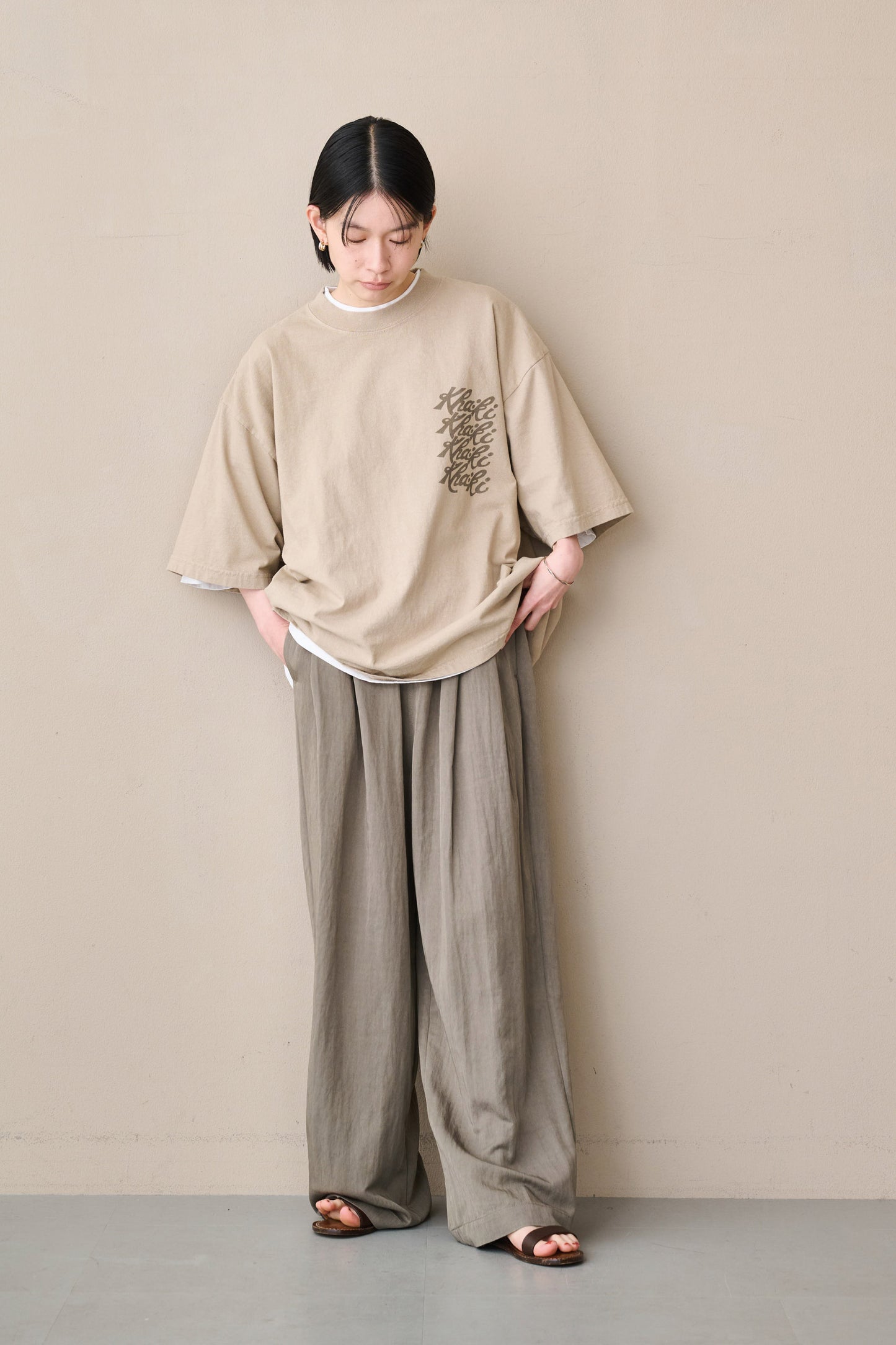 WIDE TEE -AWESOME- / MIL26SCS3499